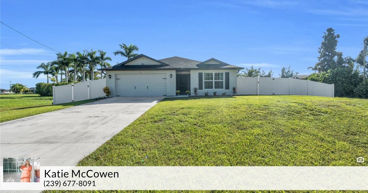 19 SW 19th Pl, Cape Coral, FL 33991